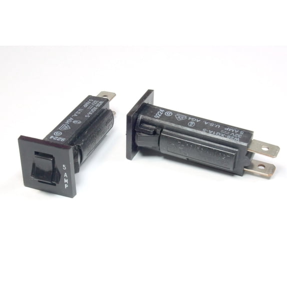 2pcs    Push to Reset Fuseholder-Type W28-XQ1A-5, 5A, AG4