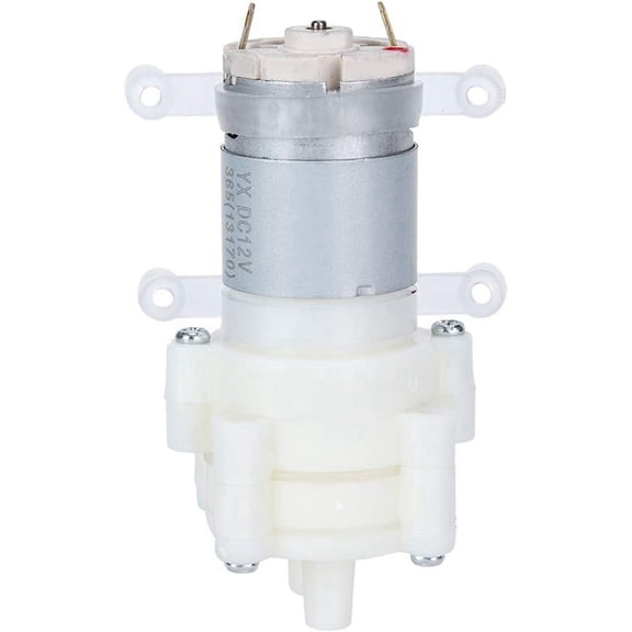 2pcs R365 DC Aquarium Diaphragm Mini Electric Pump for Fish 6-12V