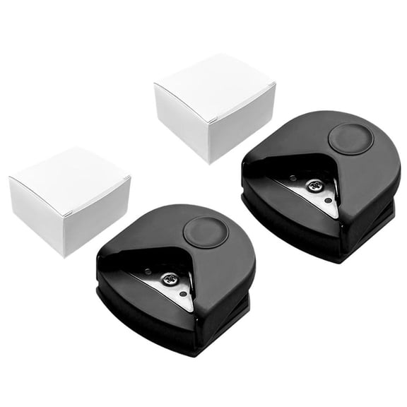 2pcs R4 Corner Rounder Punch, 4mm Paper Card Corner Cutter