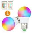 Walmart 2pcs Colored Mood Hue LED Bulbs, Magic Color Changing Lighting