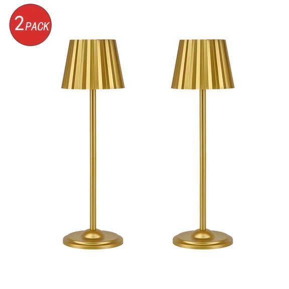[2pcs RGB Table Lamp] 2pcs RGB Table Lamp | 16 Colors Dimmable Touch Light, Wireless Bedside Decoration for Dining Rooms, Coffee Shops & Hotel Bars