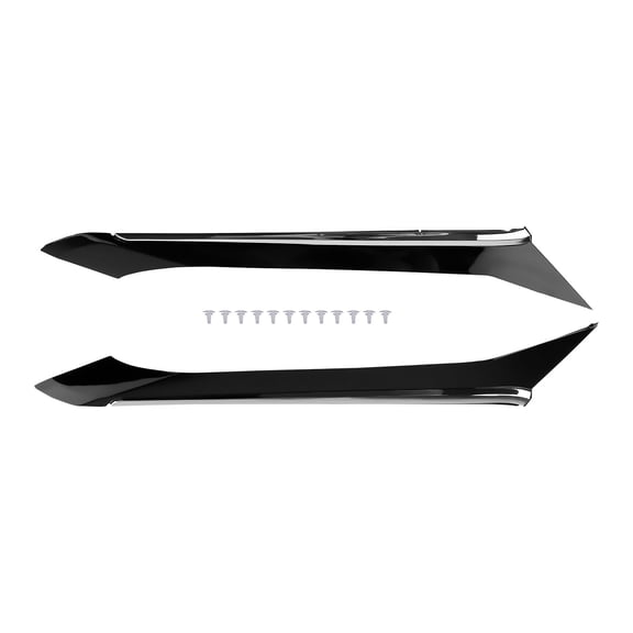 2pcs Rear Body Molding Pillar Trim For Nissan Maxima 2016-2021 C-Pillar LH & RH