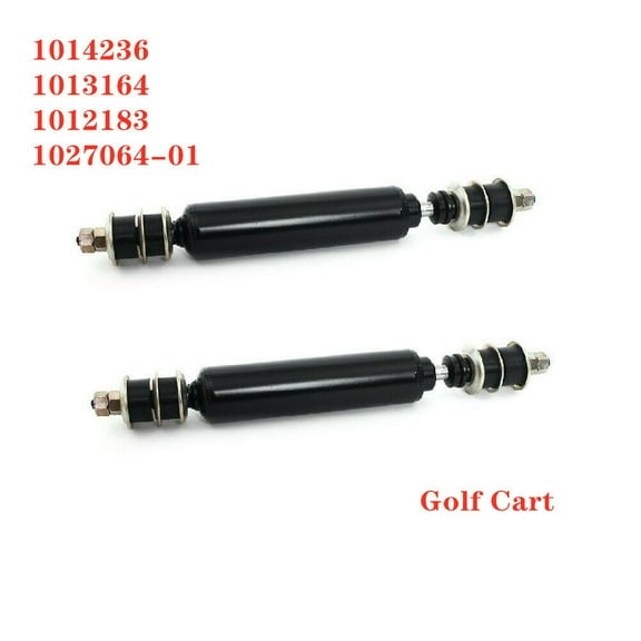 2pcs Rear Shock Absorbers for Club Car Gas 1997-up DS Electric 1981-up Precedent 2004-2006