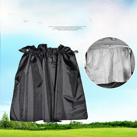 2pcs Rear Side Window Curtain Car Sun Block Curtains Suction Cup Car Shades，Privacy Side Sunshades Blackout Auto Camping Curtains Accessories for Sleeping Family and Women Men Kids Baby