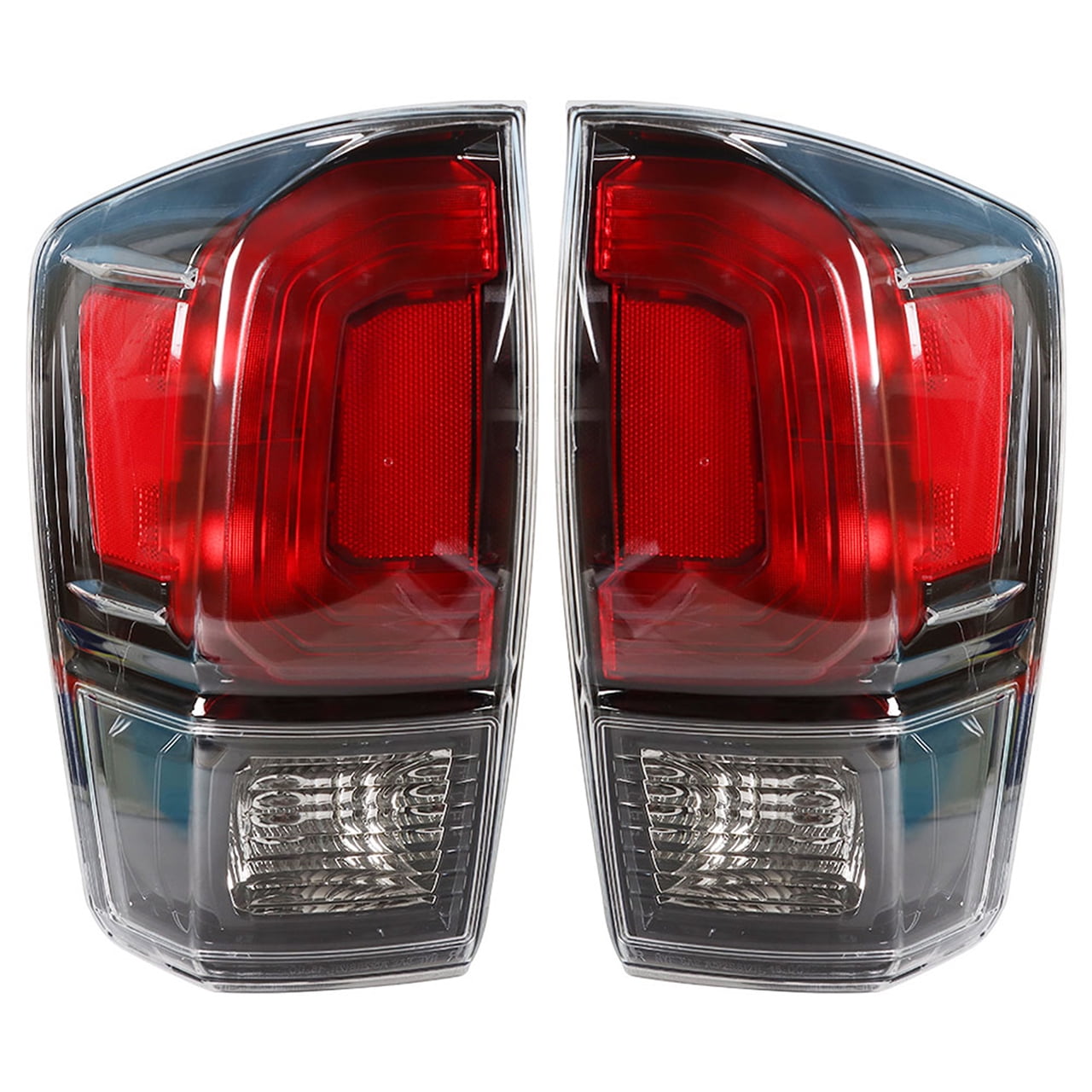 2pcs Rear Tail Light Lamp Housing Assemblies Fit for 2016 2017 2018 2019 2020 Toyota Tacoma, Rear Left & Right