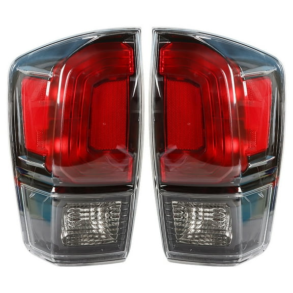 2pcs Rear Tail Light Lamp Housing Assemblies Fit for 2016 2017 2018 2019 2020 Toyota Tacoma, Rear Left & Right