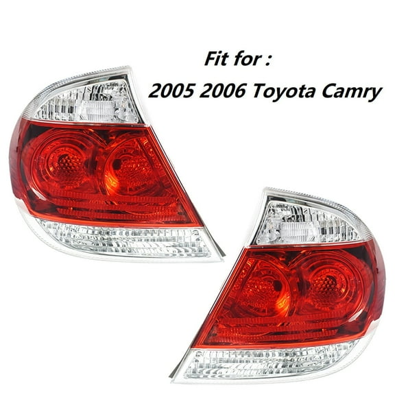 2pcs Rear Tail Light Lamp Housing Assembly Fit for 2005 2006 Toyota Camry, Rear Left & Right