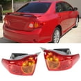 thumbnail image 1 of 2pcs Rear Tail Light Lamp Housing Assembly Fit for 2009 2010 Toyota Corolla, Rear Left & Right, 1 of 6