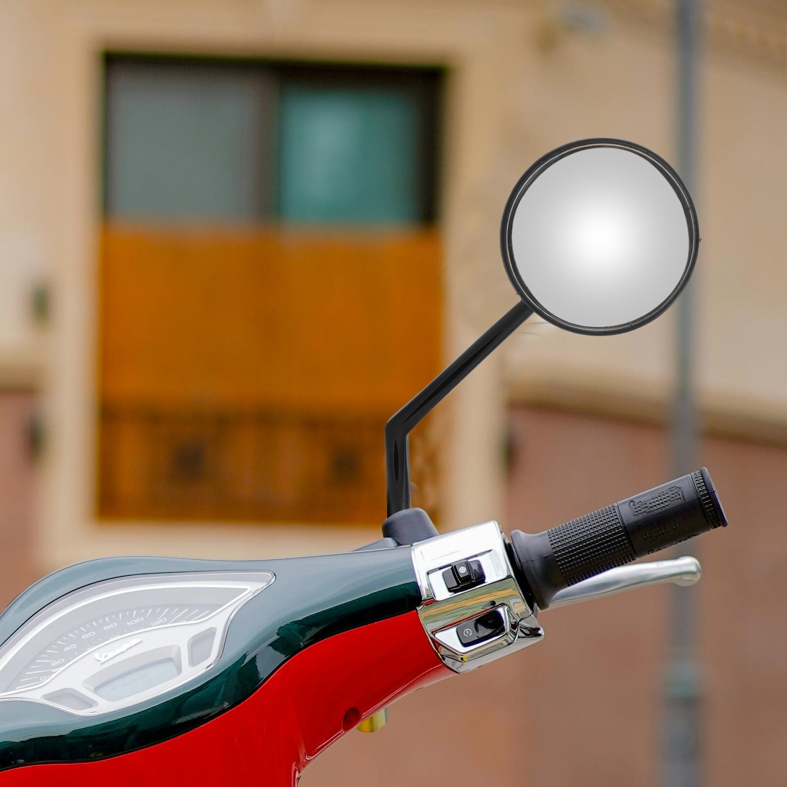 2pcs Rear View Mirror For Scooter Rearview Modified Mirrors Replacement Rearview Mirror Scooter Mirror Mount Motorcycle Side Mirrors Scooter Supply