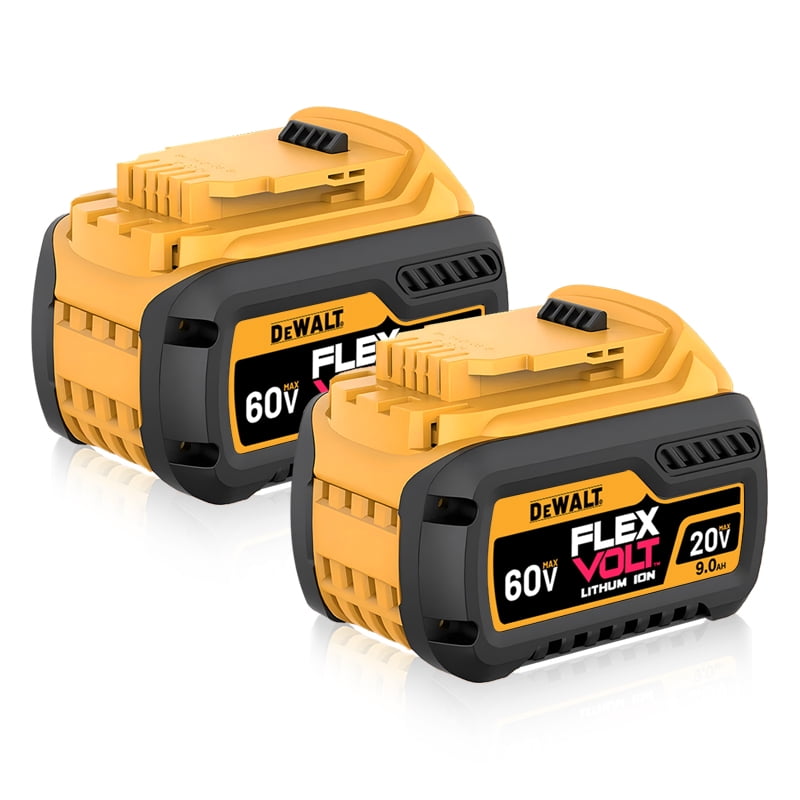 2pcs Rechargeable Lithium Battery DCB609 DCB606 Volt 20V/60V 9Ah Replacement DCB609 Dewalt Power Tools Battery