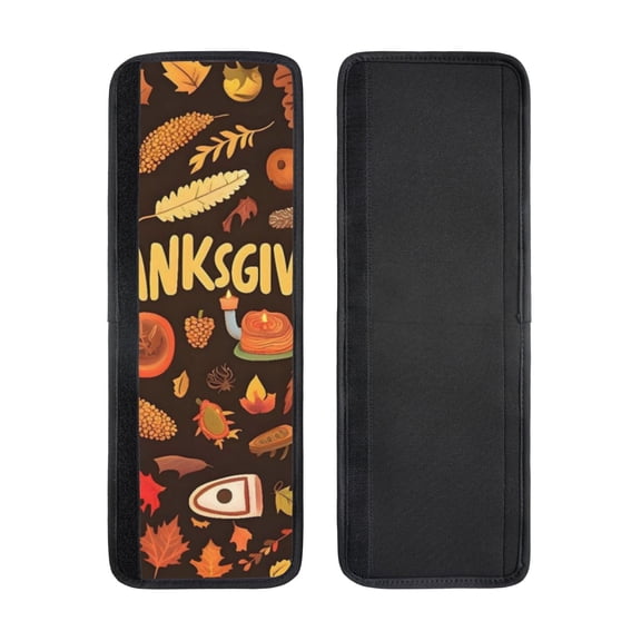2pcs Refrigerator Door Handle Cover Kitchen Appliance Dishwashers Microwave Oven Cabinet Furniture Decor 5.1x15.7in Autumn And Thanksgiving Symbols And Elements