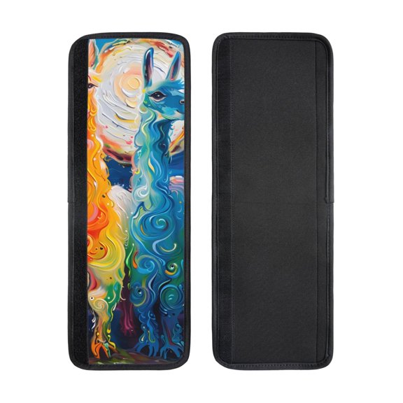 2pcs Refrigerator Door Handle Cover Kitchen Appliance Dishwashers Microwave Oven Cabinet Furniture Decor 5.1x15.7in Llamas Alpacas (3)