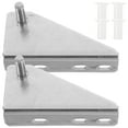 2pcs Refrigerator Hinge Stainless Steel Professional Freezer Door Hinge