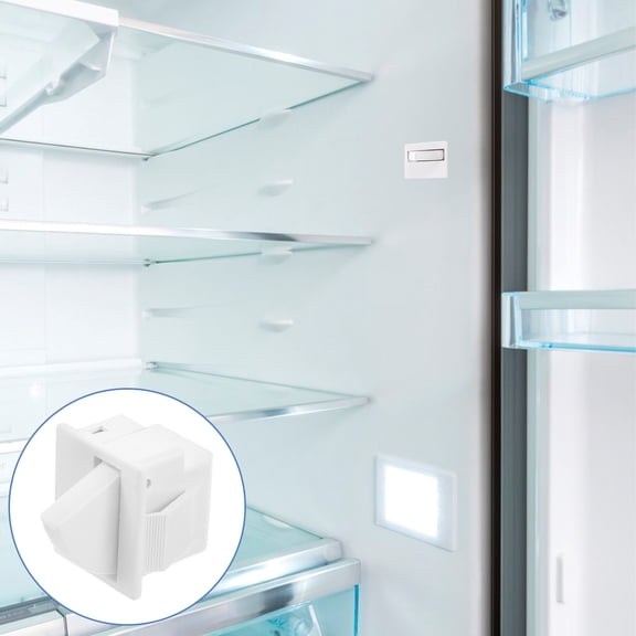 2-Pack White Automatic Refrigerator Light Control Sensor for Household Use, and Easy Installation