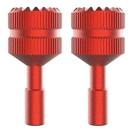 2pcs Remote Controller Extension for , Remote Controller,Aluminum Thumb Replacement Accessories , Red