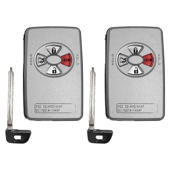 2pcs Replacement For Toyota Avalon 2005 - 2007 Smart Remote Key 271451-0111 HYQ14AAF