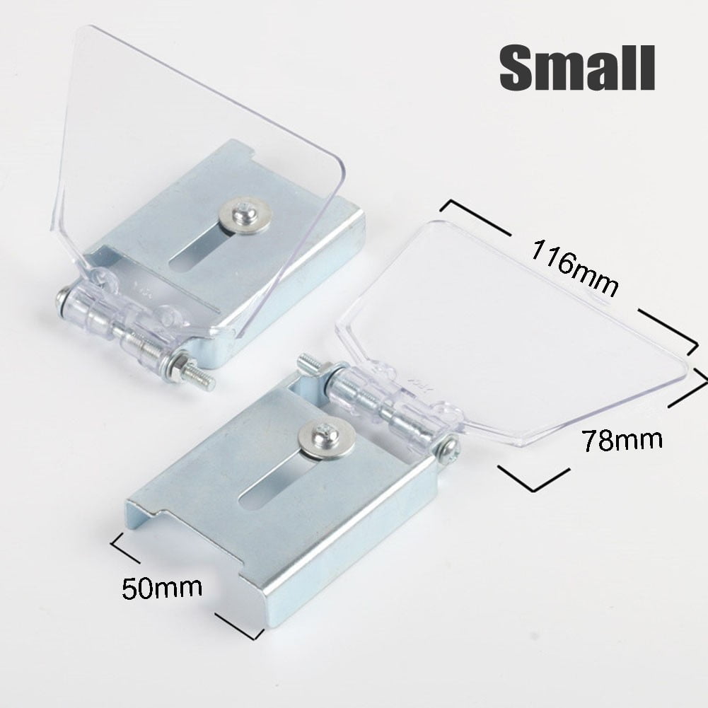 2pcs Replacement Guard Bench Grinder Eye Protection Safety Shields With