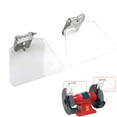 thumbnail image 1 of 2pcs Replacement Guard Bench Grinder Eye Protection Safety Shields With Bracket, 1 of 9