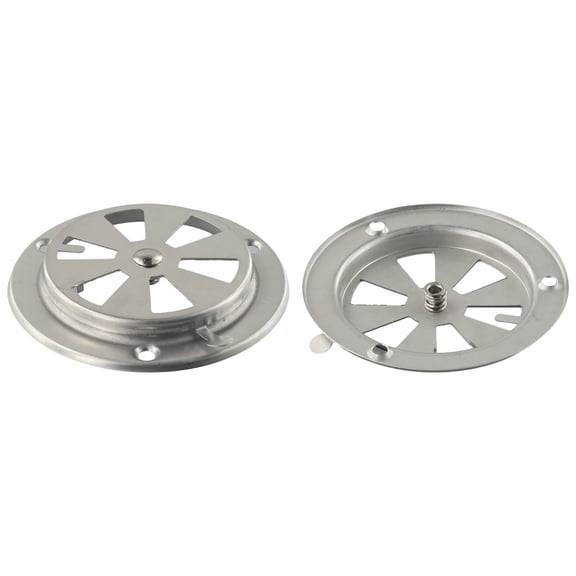 2pcs Replacement Parts -BBQ Grill Smoker Exhaust Vent Stove Air Vent Damper BBQ Tools Kitchen Accessories Dropship