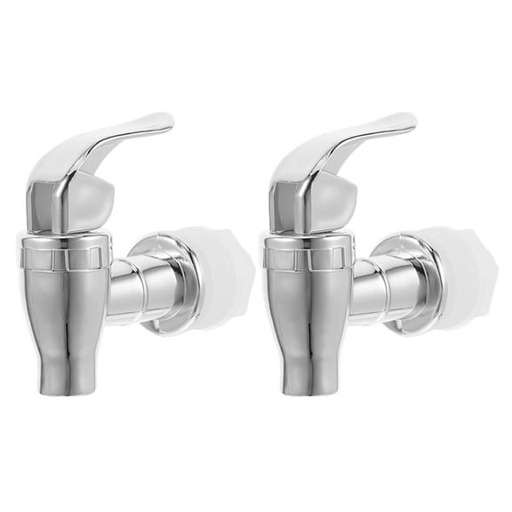 2pcs Replacement Spigot For Beverage Dispenser Push Style Spigot Water Dispenser Replacement Spout Drink Dispenser Spigot For Party Supplies