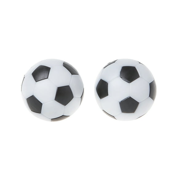 2pcs Resin Foosball Table Soccer Ball Indoor Games Fussball Football 32mm 36mm