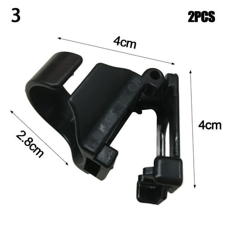 2pcs Retainer For Scuba Diving Mask Clip Retainer Tube Plastic Clip Snorkel Clip Quick Release Buckle Silicone Snorkel Buckle Goggles Silicone Clip Universal Diving Parts 3