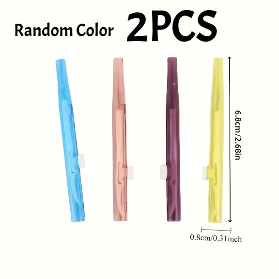 2pcs Retractable Phone & Earphone Cleaning Kit with Portable Multi-Functional Brush Suitable for Smartphones, Tablets, Smartwatches, Camera Lens, Earpiece/Speaker Dust Removal Tool