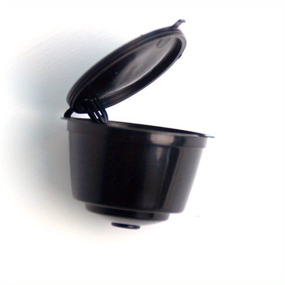 2pcs Reusable Coffee Filter Baskets - Durable PP & Stainless Steel, Refillable Cups for Home Kitchen Use