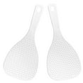 thumbnail image 1 of 2pcs  Reusable Nonstick Rice Paddle Spoon Rice Scoop Rice Serving Spoon Rice Spoon, 1 of 6