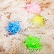 2pcs Reusable Washing Laundry Ball Magic Clothes Dyer Ball Household Cleaning Tools