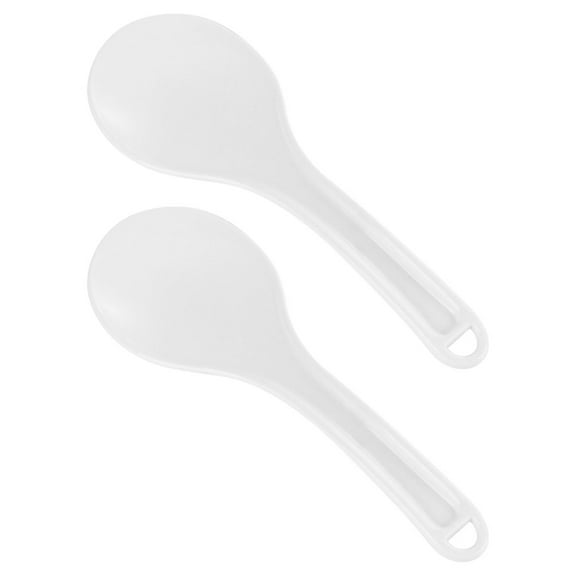 2pcs Rice Spoon Daily Use Rice Spatula Reusable Rice Cooker Scoop for Kitchen