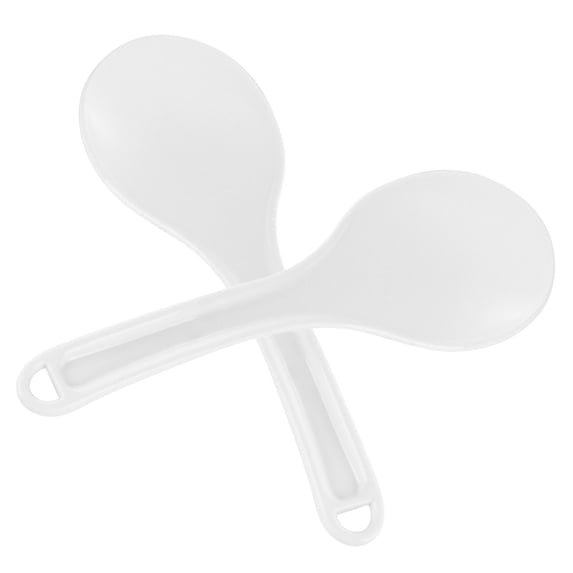 2-Pack Rice Spoons Reusable Rice Cooker Scoops for Kitchen Use, Rice Spatulas for Daily Cooking and Serving