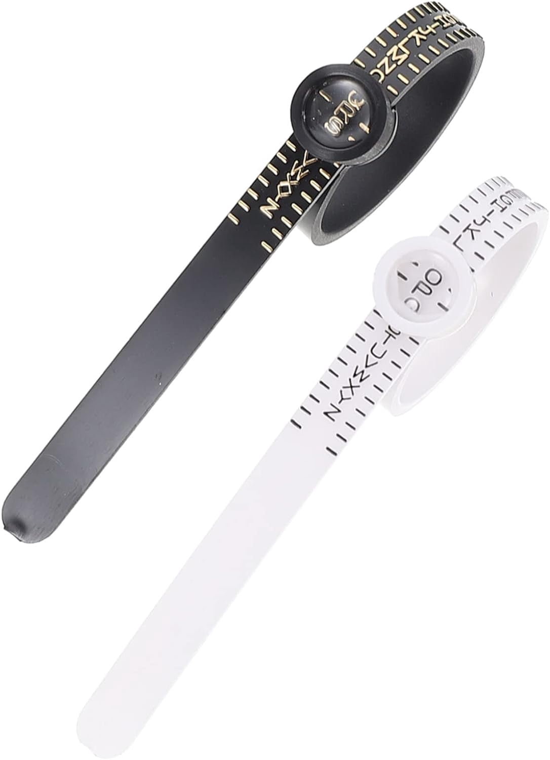 2pcs Ring Measurement Ring Size Ruler Measurer for Ring Us Ring Sizer