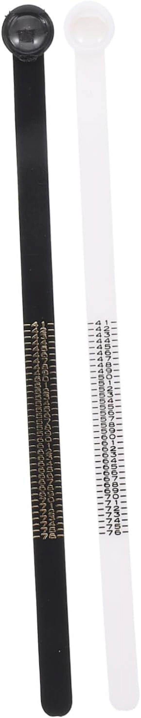2pcs Ring Measurement UK Ring Sizer Measuring Gauge Finger Measuring