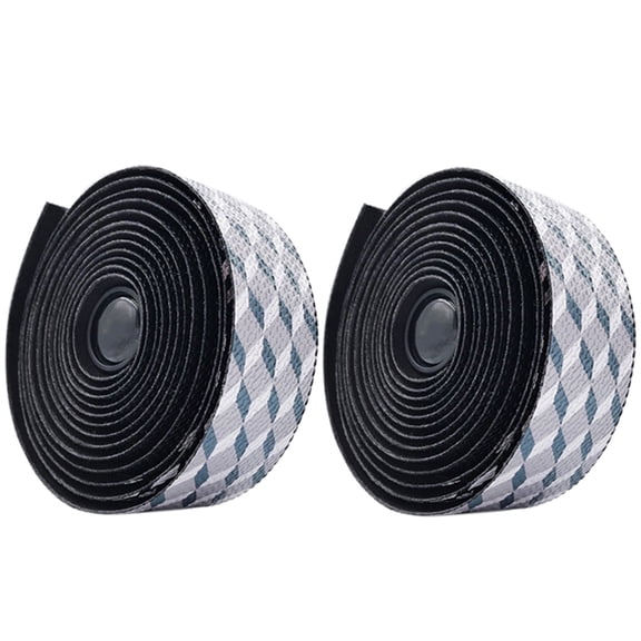 2pcs Road Bike Handlebar EVA Bar Tape Cycling Handle Bar Grip Wrap Anti-slip Anti-sweat Wrap Anti-Vibration Wrap