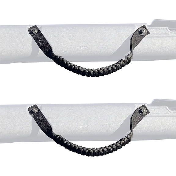 2pcs Roll Bar Grab Handles Paracord Grip Handle Non-Slip For Ford Bronco 2021-22