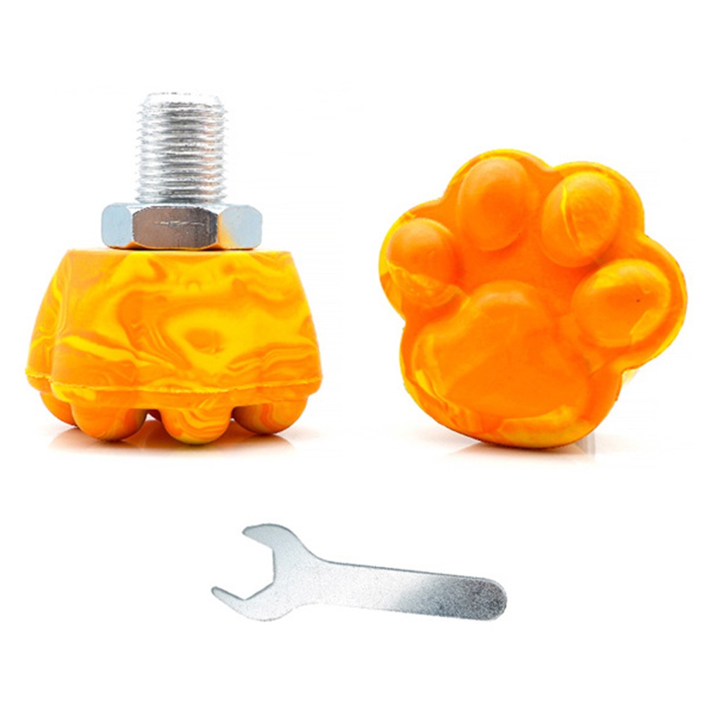 2pcs Roller Skate Toe Stoppers 15.2mm Rubber 82A for DoubleRow Roller