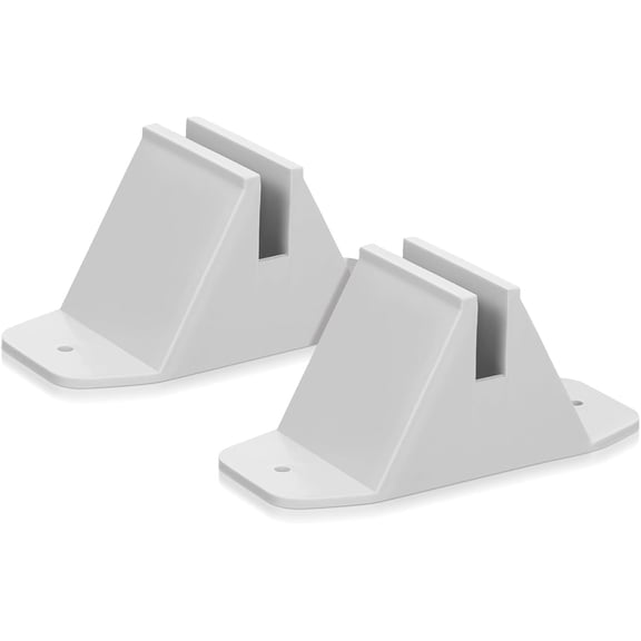 2pcs Room Divider Panel Base Small Home Divider Stand Privacy Screen Support Plastic Partition Panel Holder Fence Support Feet for Christmas Tree Office Garden