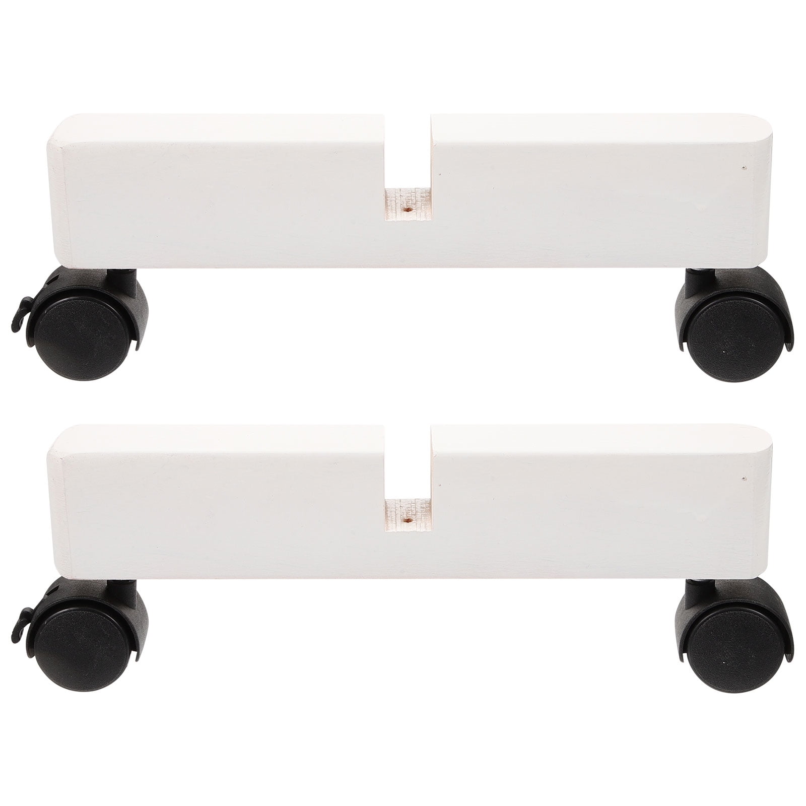 2pcs Room Divider Stand Screen Panel Feet Room Divider Wood Bracket