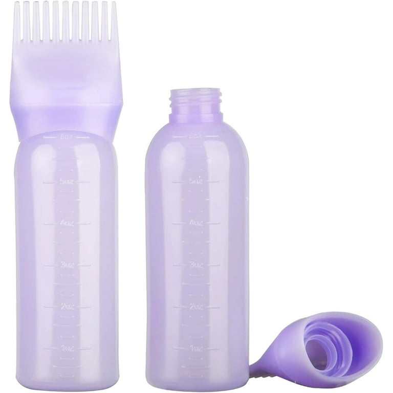 Hair Oil Applicator Bottle6 pcs Hair Coloring Root Comb Applicator Bottle  Root Applicator Bottle for Home