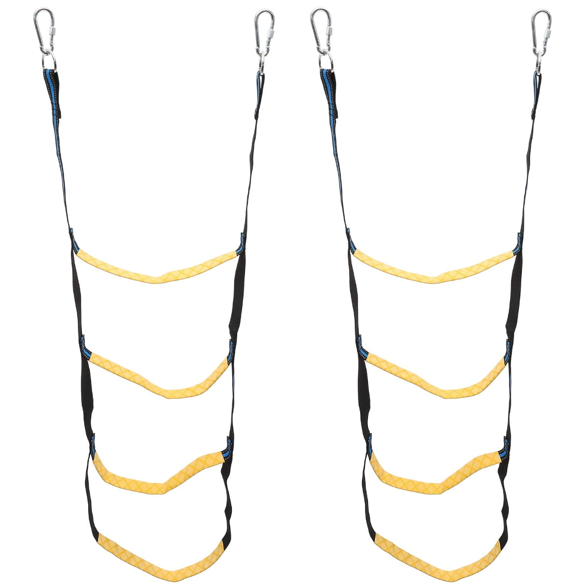 2pcs Rope Ladder Marine Rope Ladder Portable Boarding Ladder Fishing