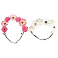 thumbnail image 1 of 2pcs Rose Hairband, 1 of 3