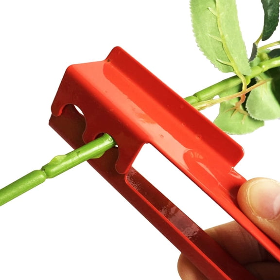 2pcs Rose Removing Burrs Pliers,14cm New DIY Cut Thorn and Leaf Stripper Stripping Tool(Red