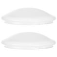 thumbnail image 1 of ADDHAT 2Pcs Round White Ceiling Light Covers Easy Install PVC Replacement for Kitchen Bathroom, 1 of 6