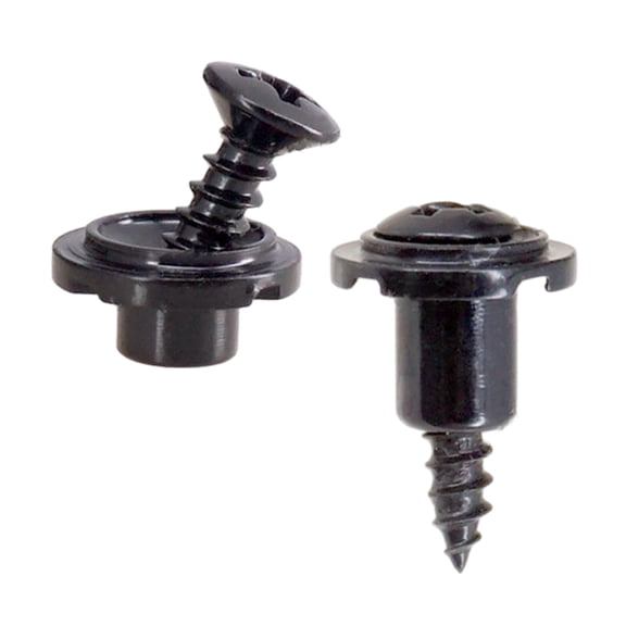 2pcs Electric Guitar String Retainer Guide Tree Round Slotted Guides Trees With Mounting Screw for Guitars