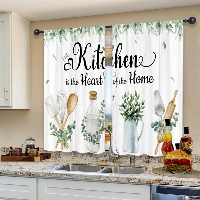 2pcs Rustic Farmhouse Small Barn Fork and Spoon Wooden Board Retro