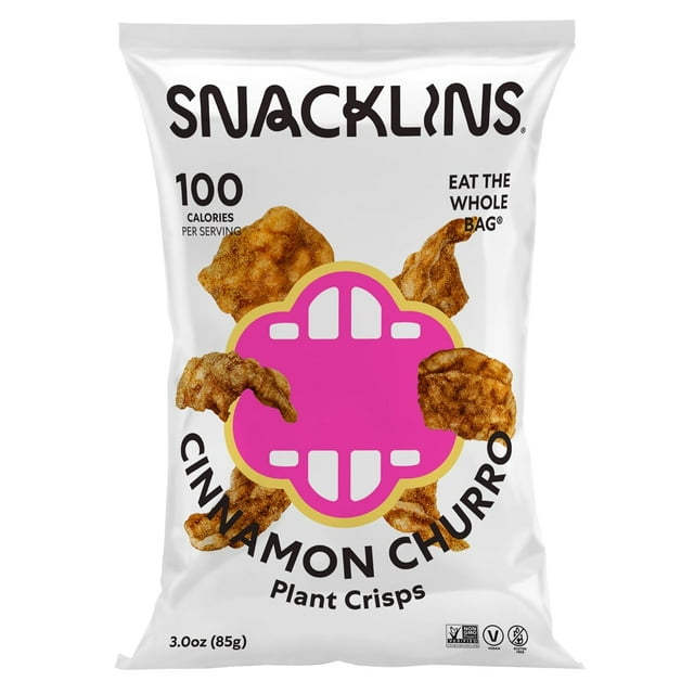 2pcs Snacklins Plant Based Crisps Vegan Healthy Gluten Grain Plant Based Crisps 100