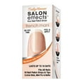 thumbnail image 1 of 2pcs Sally Hansen Salon Effects French Mani Real Nail Polish Strips Excusez Moi!, 1 of 1