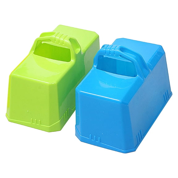 2pcs Sand Snow Brick Making Molds Castle Foundation Brick Diy Molds