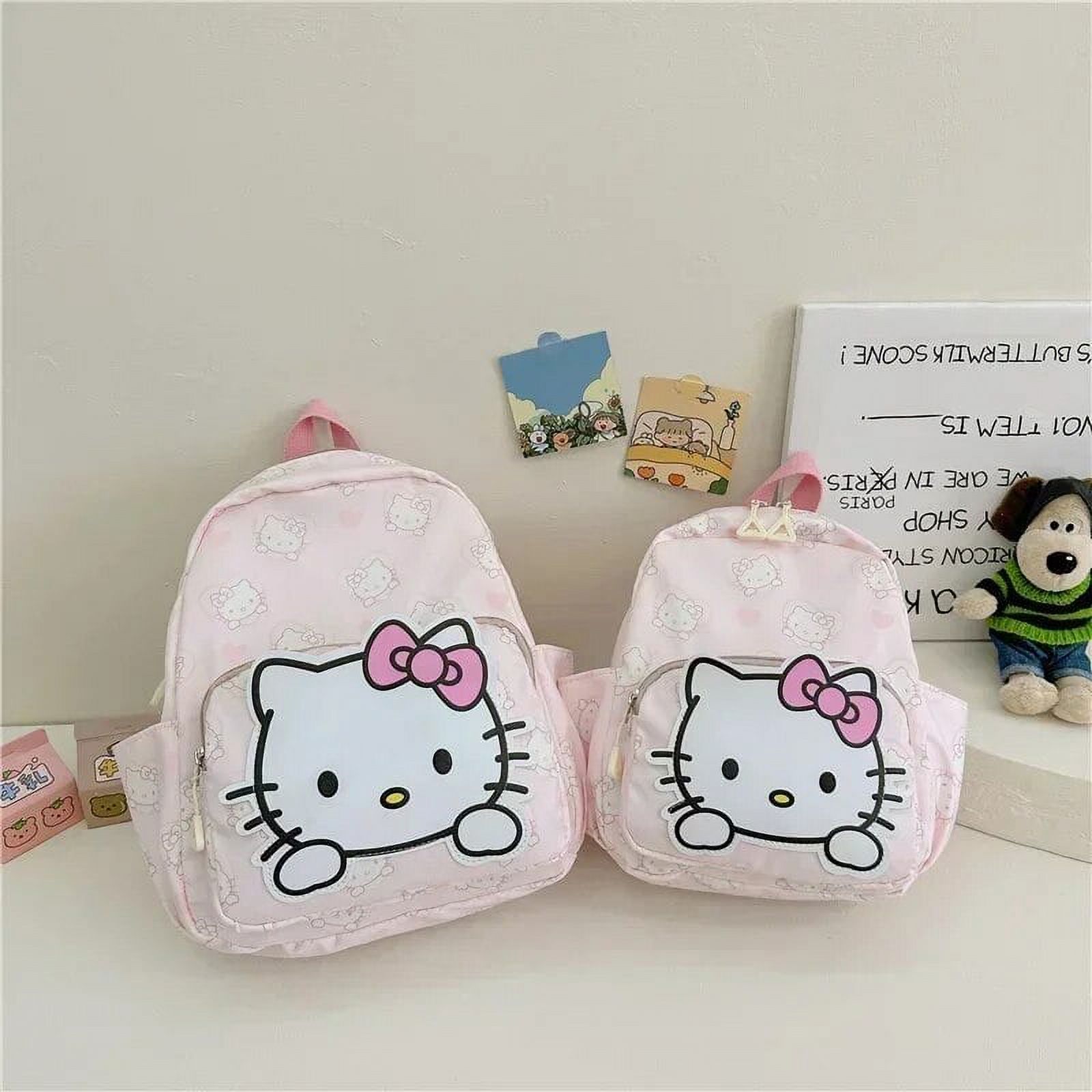 2pcs Sanrio Childrens Backpack Cartoon Cinnamoroll Kindergarten School